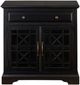 Jofran Inc. Craftsman Antique Black 32" Accent Chest-2