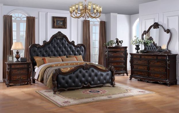 Furniture of America® Ventresca Dark Cherry Dresser-1