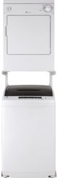 GE® White Top Load Washer & Electric Dryer Laundry Pair-0