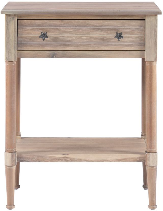 Linon Starfish Natural Accent Table-2