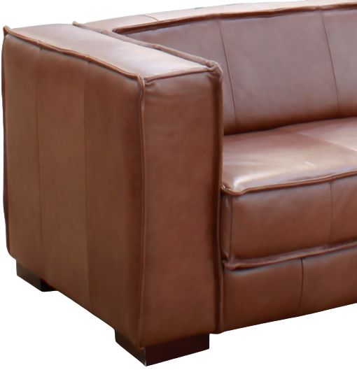 Mazin Furniture Salvador Chocolate Brown Sofa-2