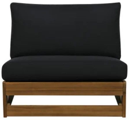 Linon Bluffton Black/Natural Wooden Outdoor Chair-3