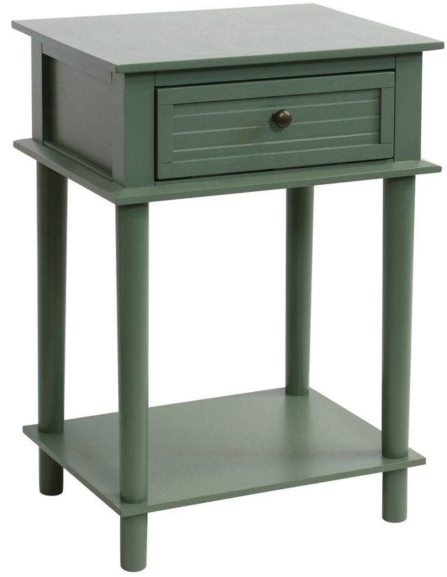 Stylecraft Brushed Green Side Table-0