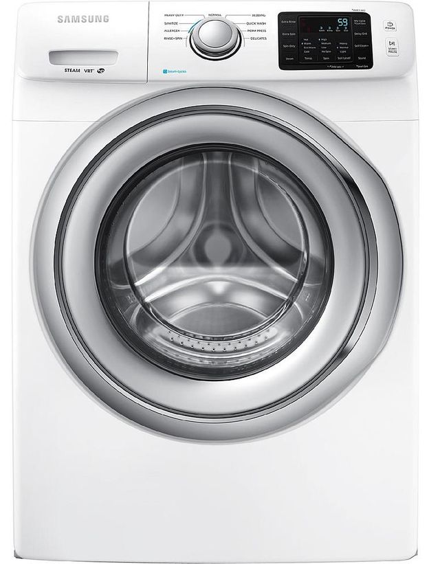 Samsung 4.2 Cu. Ft. White Front Load Washer-0