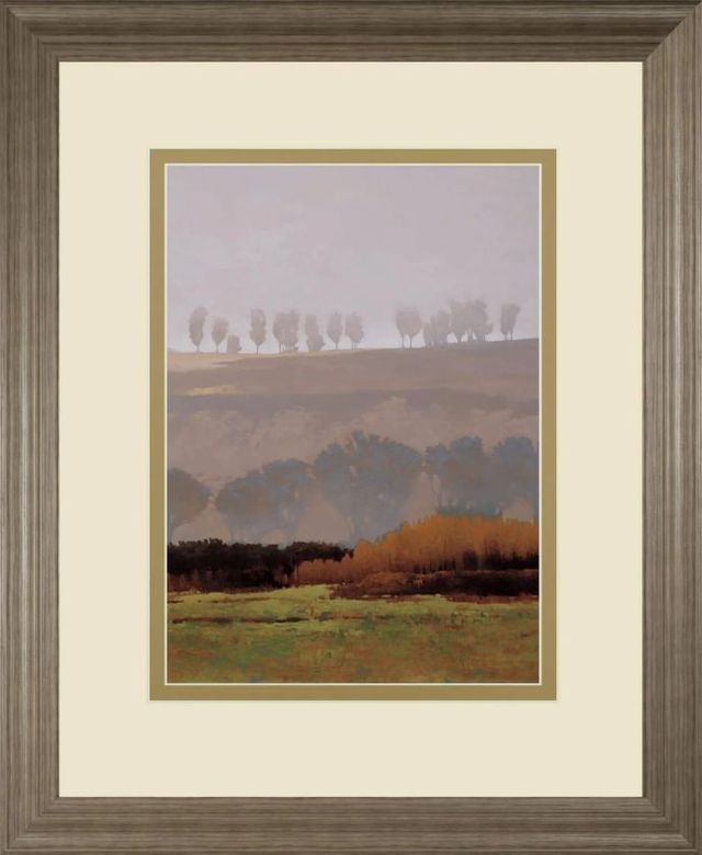 Classy Art Trees Above The River by M. Bohne Wall Art-0