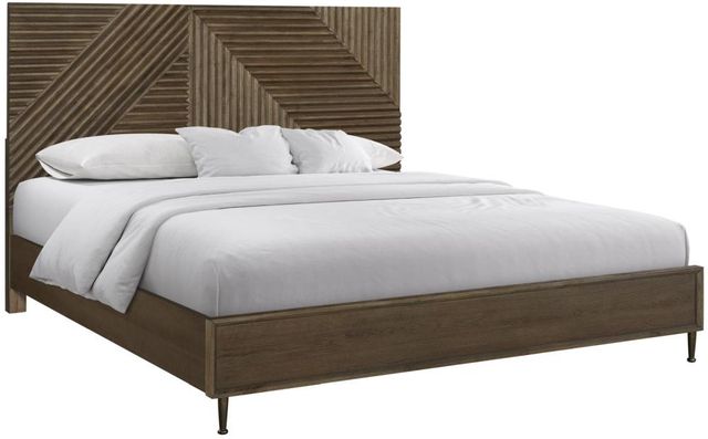 Bernards Linné Rye Queen  Matrix Panel Bed-0