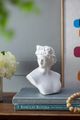 A & B Home 2-Piece Glossy White Bust Statue Set-5