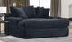American Wholesale Furniture Jenna Onyx Mega Chaise-1