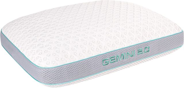 BEDGEAR® Gemini Performance® Mint/White 2.0 Firm Pillow for Neutral/Warm Sleepers-0