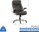 Primo™ International Sealy® Ryder Grey Office Chair-2
