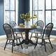 Liberty Furniture Carolina Crossing 5-Piece Antique Honey/Black Drop Leaf Dining Set-1