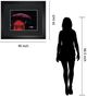 Classy Living Visa X Lady in Red Wall Art-2