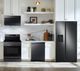Samsung 4 Piece Kitchen Package with a 36" Freestanding Side by Side Refrigerator-0