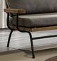 Furniture of America® Santiago Brown Loveseat-1