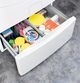 GE® 13" Laundry Front Load Pedestal-White-4