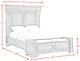 Elements International Kings Court Black Queen Storage Bed-3