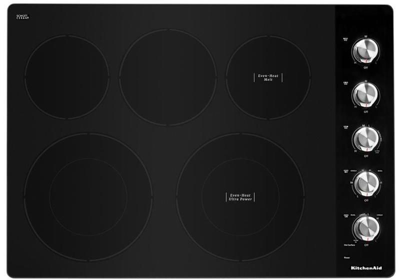 KitchenAid® 30" Stainless Steel Electric Cooktop