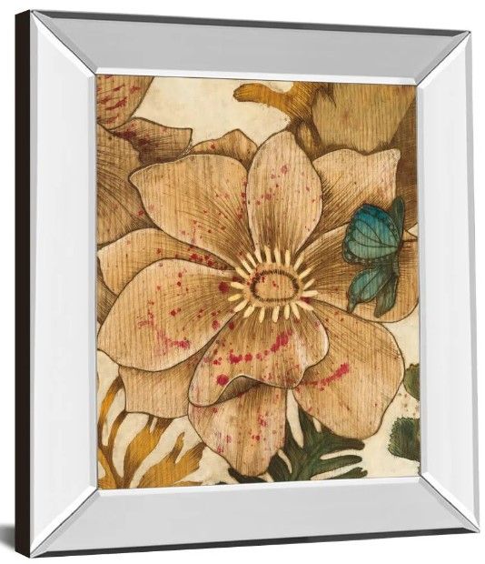 Classy Art Fleurs De Bois by Maja Mirror Framed Wall Art-0