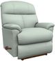 La-Z-Boy® Reed Seafoam Leather Manual Rocking Recliner-0
