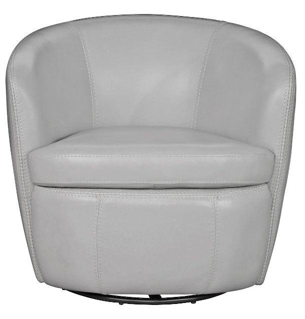 Parker House® Barolo Steamboat Ice Swivel Club Chair-2