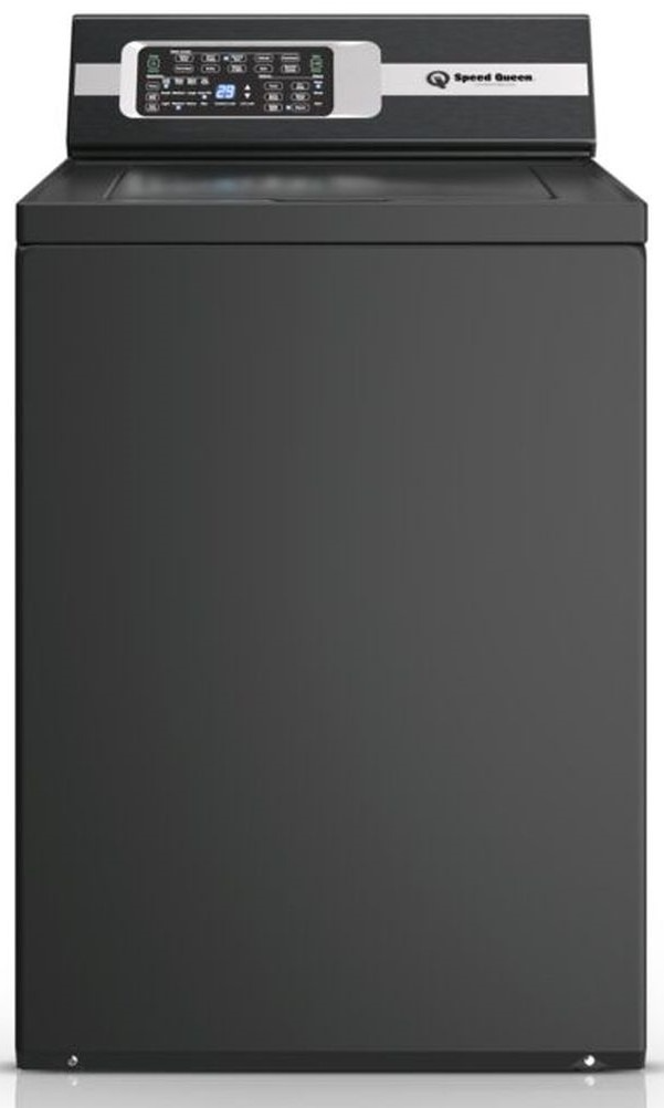 Speed Queen® TR7 3.2 Cu. Ft. Matte Black Agitator Top Load Washer