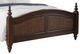American Woodcrafters Rodanthe Cherry Brunette King Woven Panel Bed-3