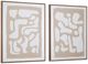 Signature Design by Ashley® Waldett 2-Piece Beige/White Wall Art Set-0