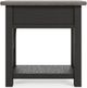 Signature Design by Ashley® Tyler Creek Grayish Brown End Table with Black Base-5