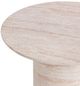 Classic Home Sana Beige Concrete Outdoor Round Coffee Table-3