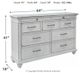 Benchcraft® Kanwyn Whitewash Dresser-3