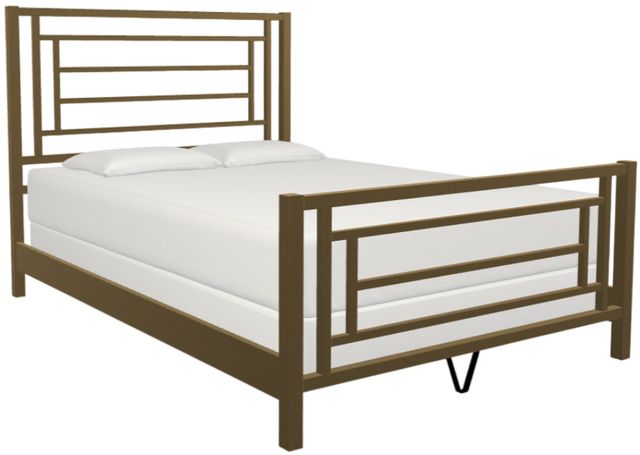 Wesley Allen Customizable Sunset Queen Iron Bed-2