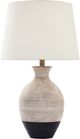 Renwil® Ignacio Black/Whitewash Table Lamp-0