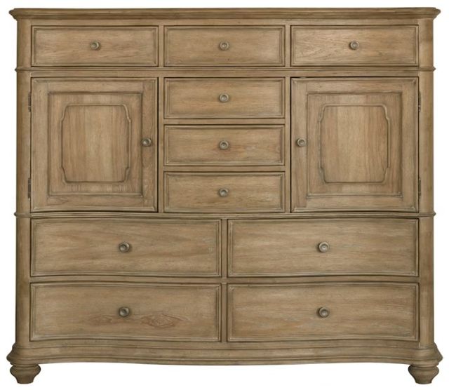 Pulaski™ Weston Hills Flax Seed 10-Drawer Master Chest Cabinet-3