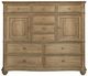 Pulaski™ Weston Hills Flax Seed 10-Drawer Master Chest Cabinet-3