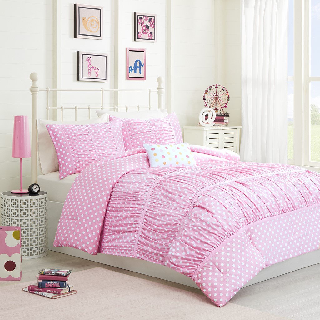 Polka dot bedding sales