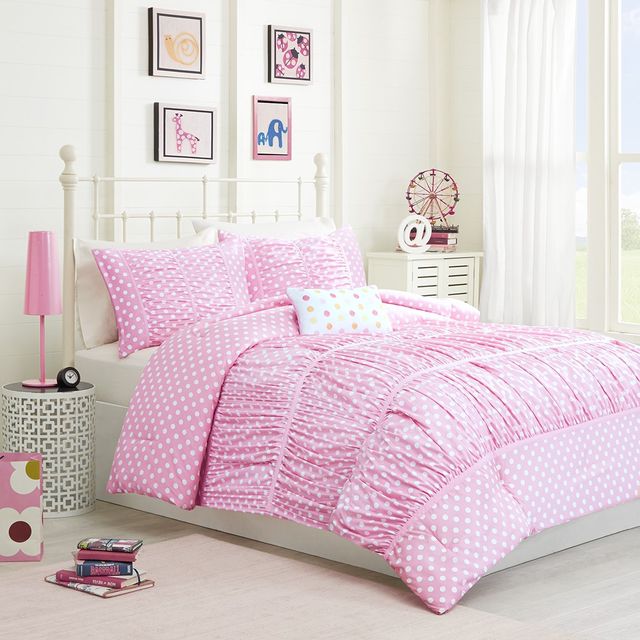 Olliix by Mi Zone Lia Pink Twin/Twin XL Comforter Set-1