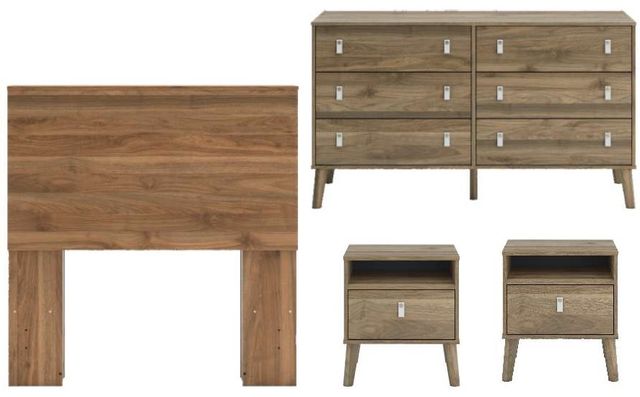 Signature Design by Ashley® Aprilyn 4-Piece Honey Twin  Bedroom Set-0