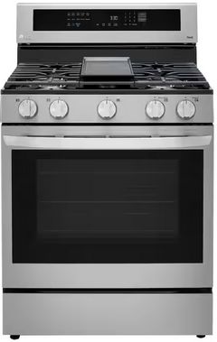LG 30" PrintProof™ Stainless Steel Freestanding Gas Range