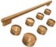 KitchenAid® 36" Bronze Commercial-Style Induction Range Handle and Knob Kit-0