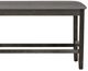 Powell® Seneca Gray Counter Backless Bench-5