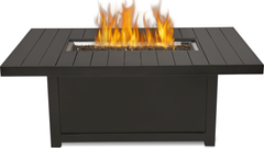 Napoleon St. Tropez Patioflame® Bronze Outdoor Propane Gas Firepit Rectangular Propane Gas Table
