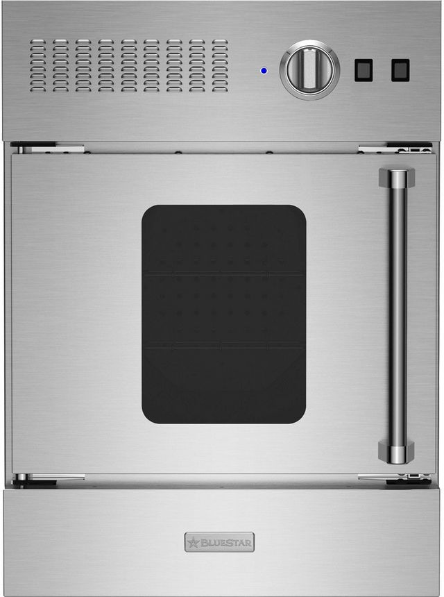 BlueStar® 24" Stainless Steel Single Natural Gas Wall Oven-0