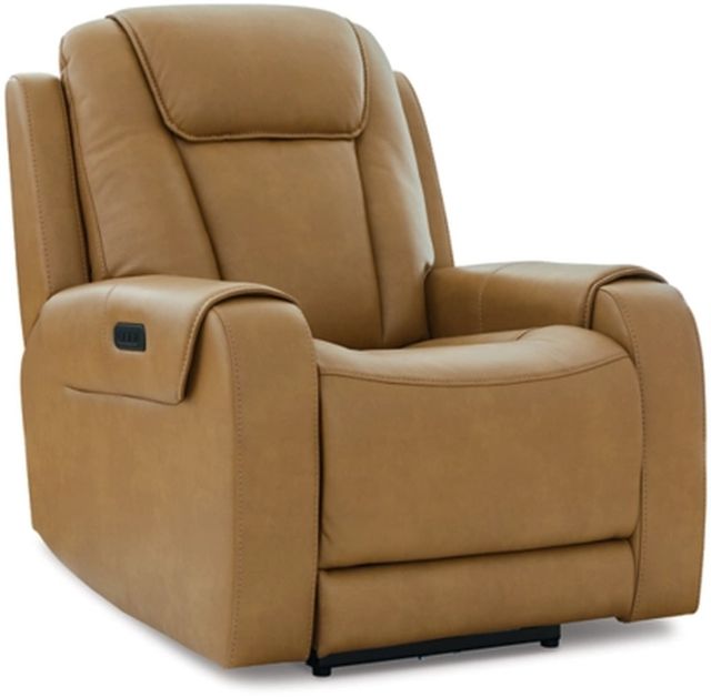 Signature Design by Ashley® Card Player Cappuccino Power Recliner-0