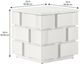 A.R.T. Furniture® Portico White Plaster Chairside Table-1