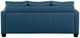 Mazin Furniture Phelps 2-Piece Blue Reversible Sofa Chaise Sectional-4