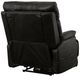 Flexsteel® Clive Peppercorn Power Recliner with Power Headrest and Lumbar-2