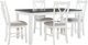 Powell® Jane 5-Piece Beige/Dark Gray/Vanilla White Dining Set-0