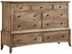 Archbold Furniture Customizable Amish Essentials Provence 9-Drawer Dresser-0