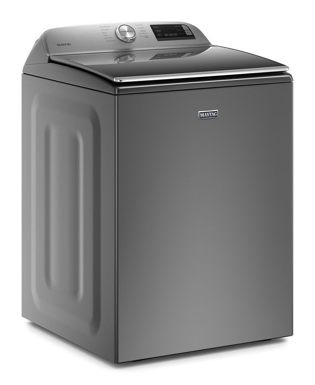 Maytag® 4.7 Cu. Ft. Metallic Slate Agitator Top Load Washer with Extra Power-1