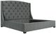 Bernhardt Customizable Jordan Bernhardt Interiors 88" King Panel Storage Bed-3